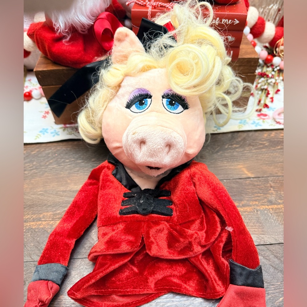 Miss Piggy Muppets Puppet Disney 2014 By Madame Alexander Golf Cover collector - Picture 1 of 10